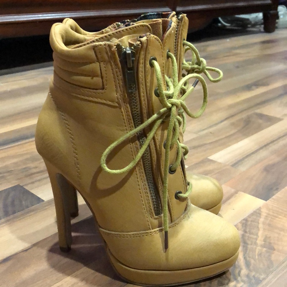 Madden Girl high heel ankle boots